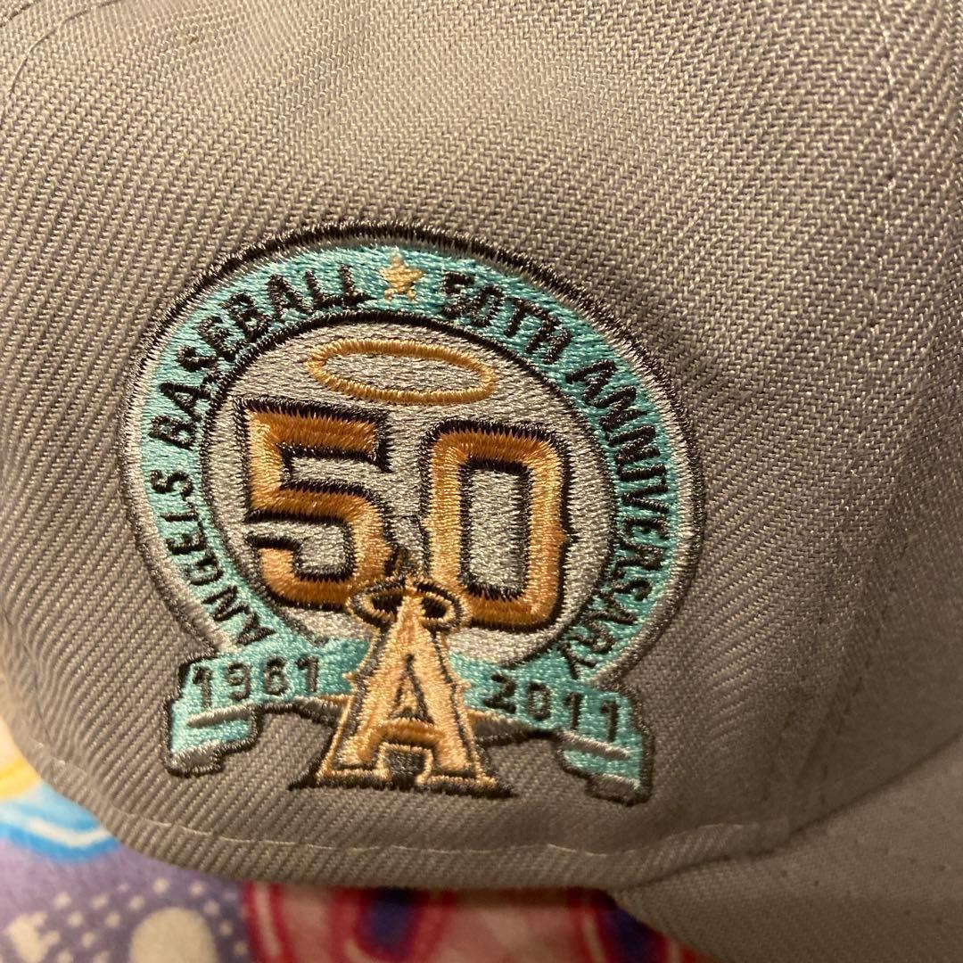 New Era エンジェルス 50周年記念 キャップ 59FIFTY