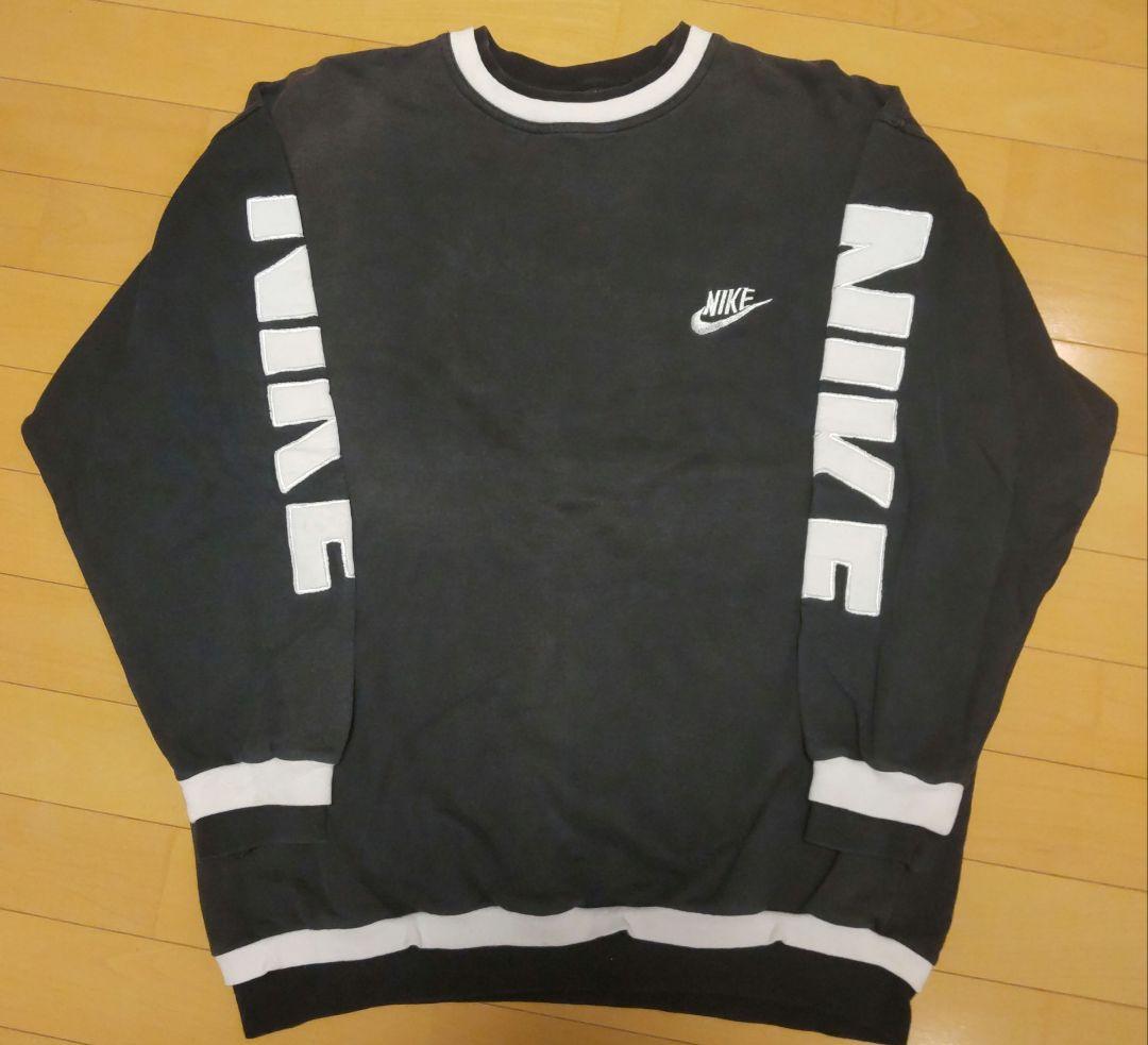 希少 NIKE 90\'s ヴィンテージスウェット 筆記体 カマボコ 風車 タテ