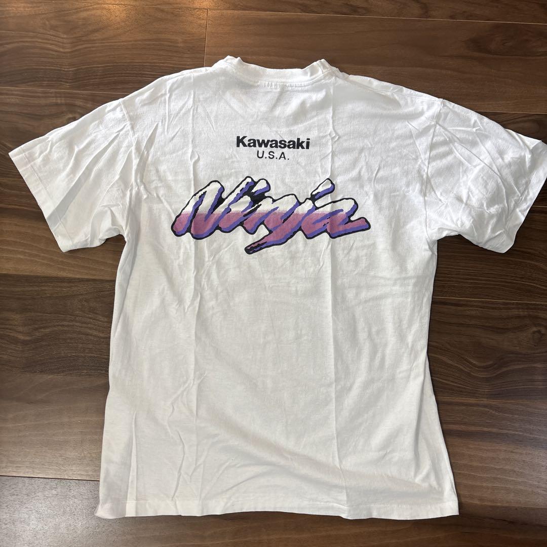 【激レア】Kawasaki　ニンジャ　Tシャツ　アメリカ製　L