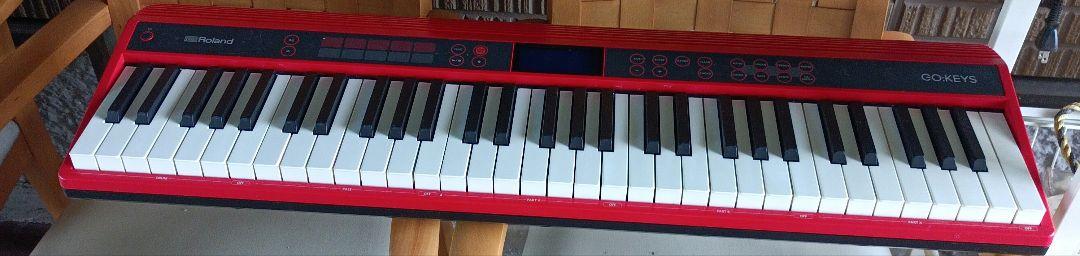Roland GO:KEYS シンセサイザー 61鍵 レッド