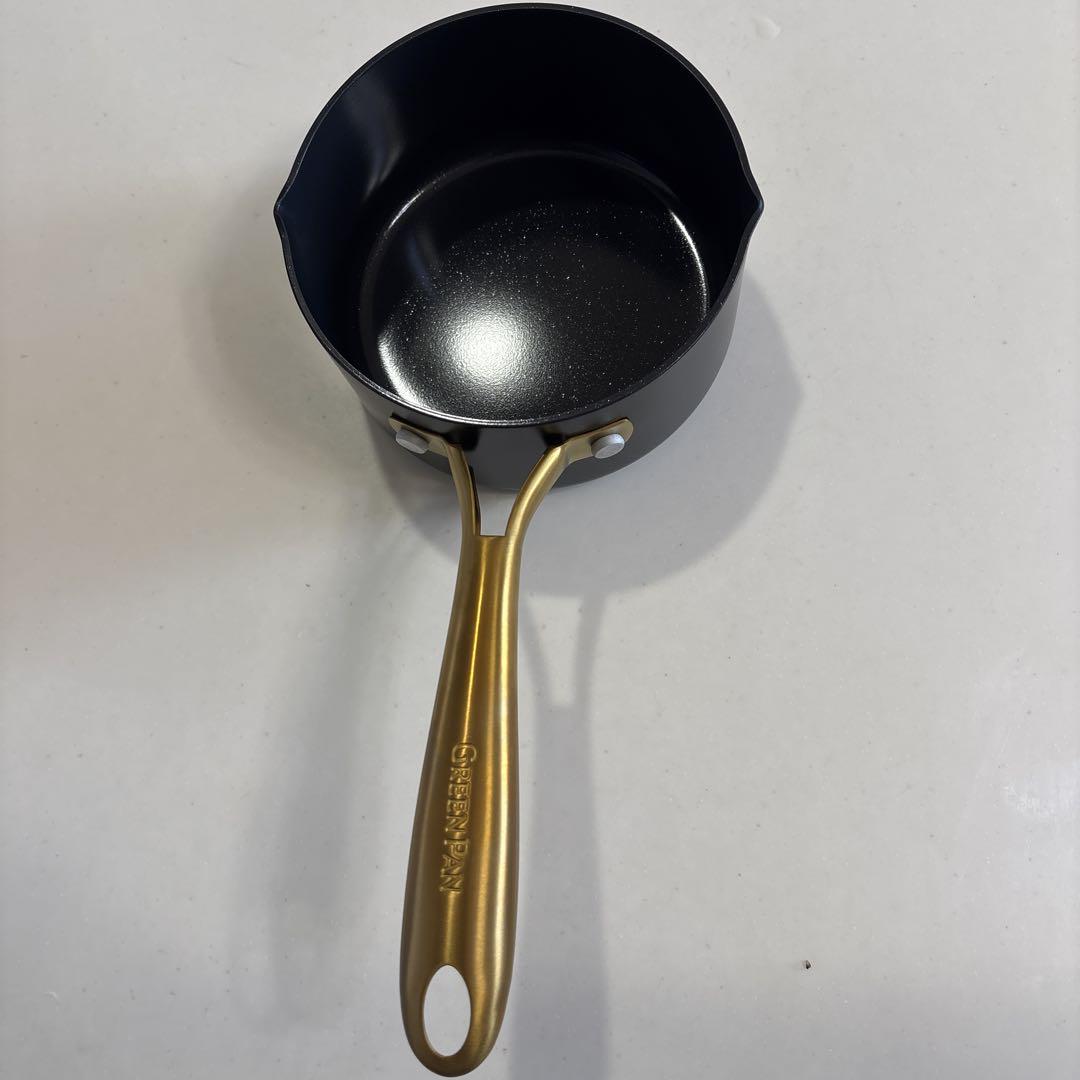 GREENPAN ストゥディオ ミルクパン 14cm IH対応 グリーンパン