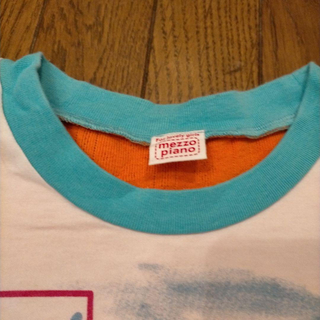 レア 希少 メゾピアノ 平成 レトロ ミミポポ 半袖 Tシャツ 130cm
