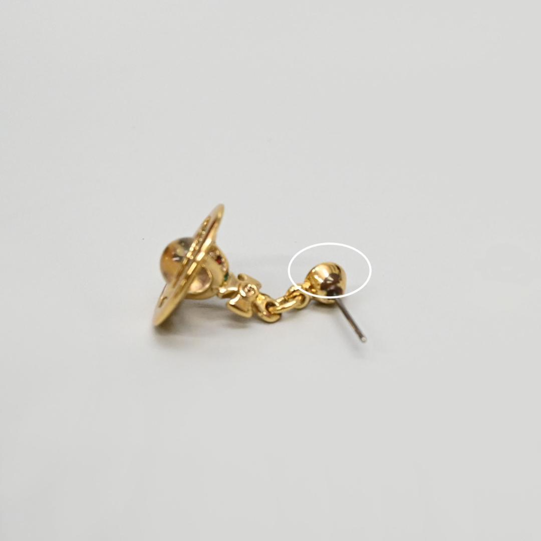 45827☆年 ヴィヴィアンウエストウッド オーブ ピアス PETITE