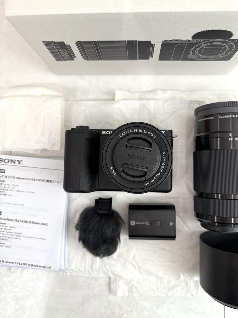 SONY / ZV-E10 II ZV-E10M2X ブラック / 保証あり