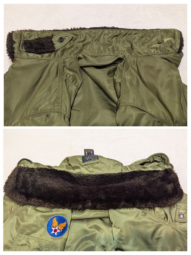 dd様専用【希少】 AVIREX B-15D フライトジャケット USA製 L dd様専用【希少】 AVIREX B-15D フライトジャケット USA製 L