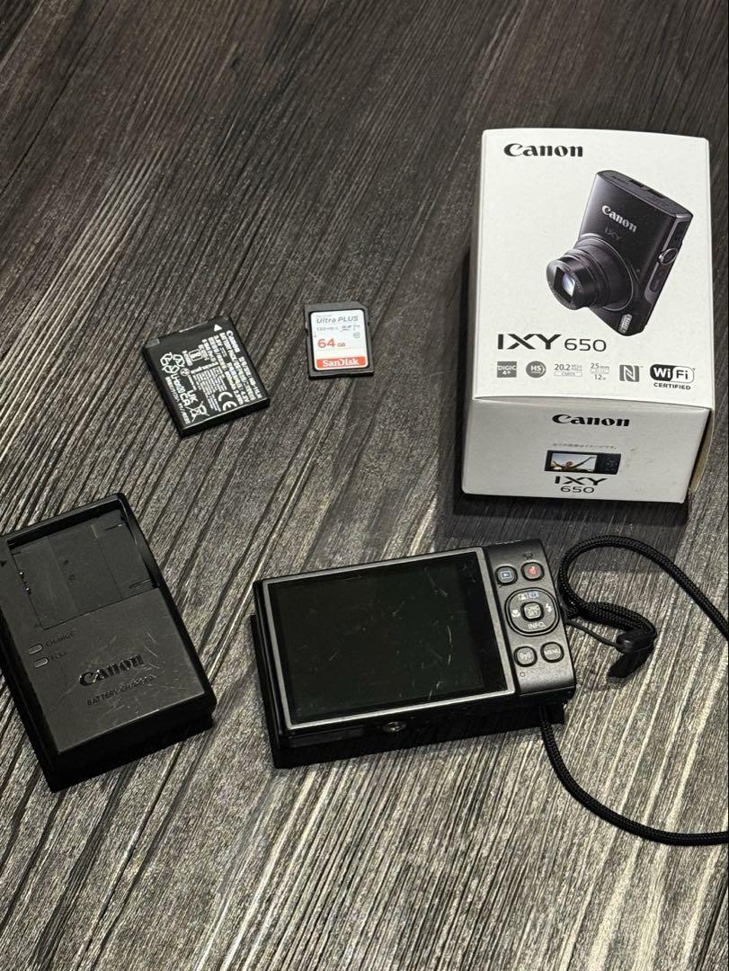 Canon IXY 650 デジタルカメラ SDカード付き 64GB
