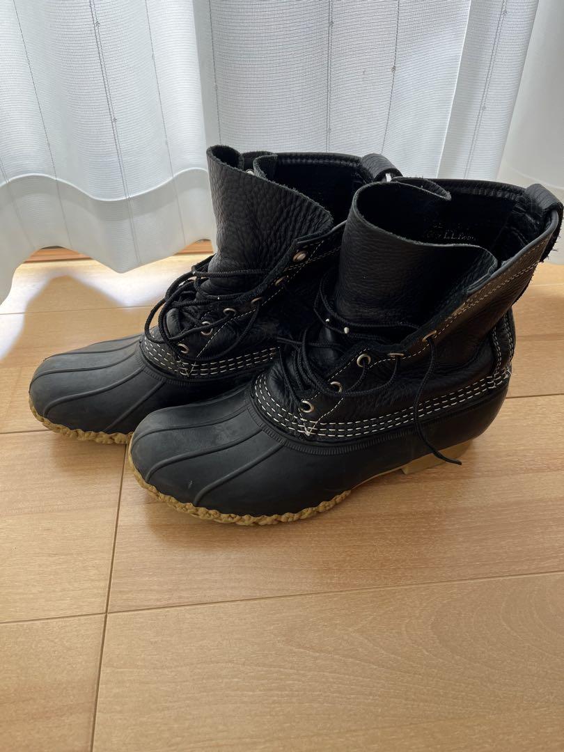 Bean boots レースアップ ブラック長靴 8 M