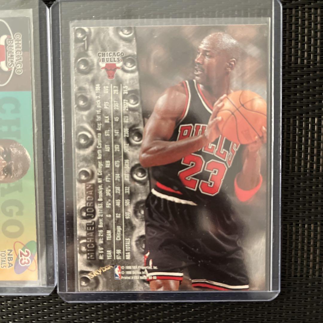 NBA カード マイケル ジョーダン Skybox Metal レギュラー4枚