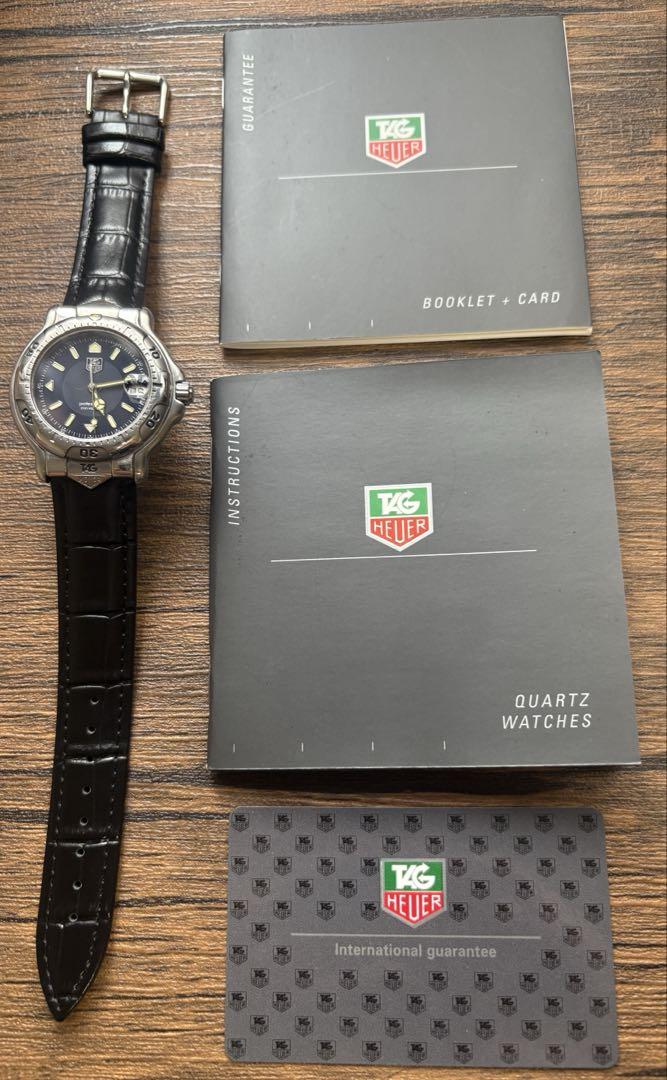 タグホイヤー　TAG Heuer プロフェッショナル ブルー　シルバー