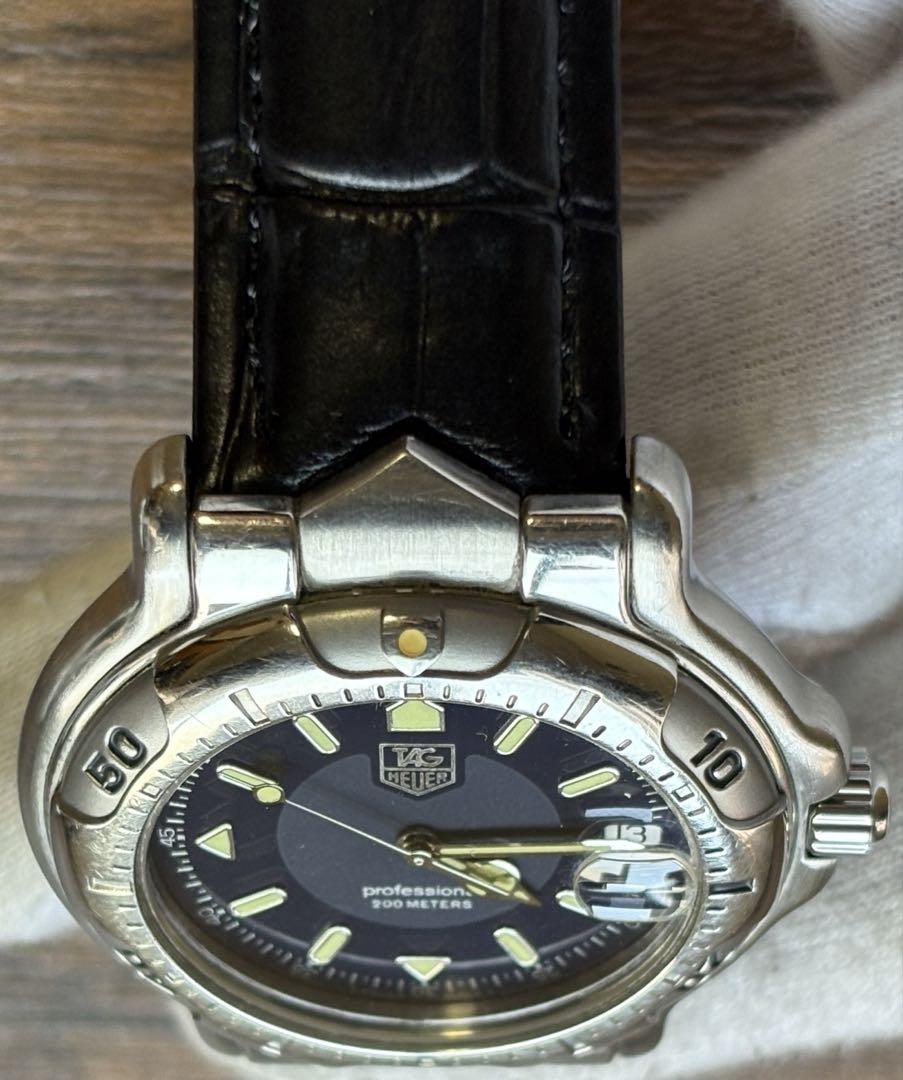 タグホイヤー　TAG Heuer プロフェッショナル ブルー　シルバー
