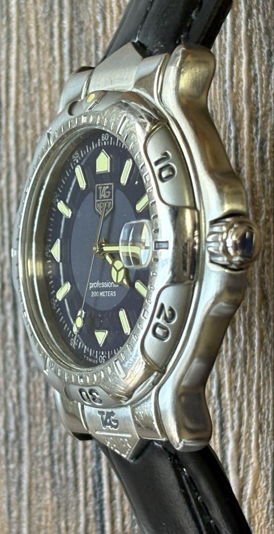 タグホイヤー　TAG Heuer プロフェッショナル ブルー　シルバー