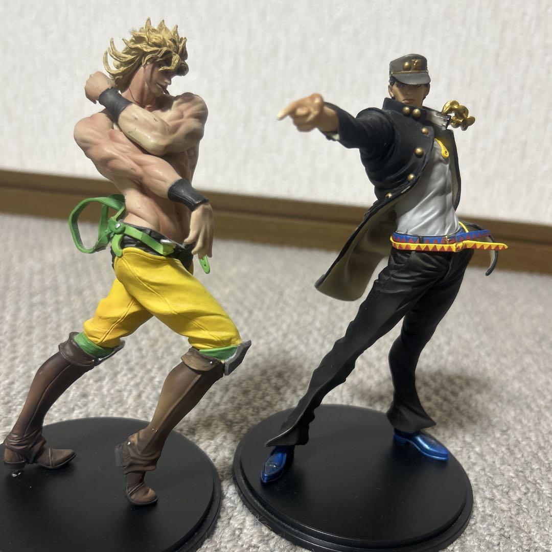 【ジャンク】影DIO 空条承太郎　スタチューレジェンド　フィギュ2体セット