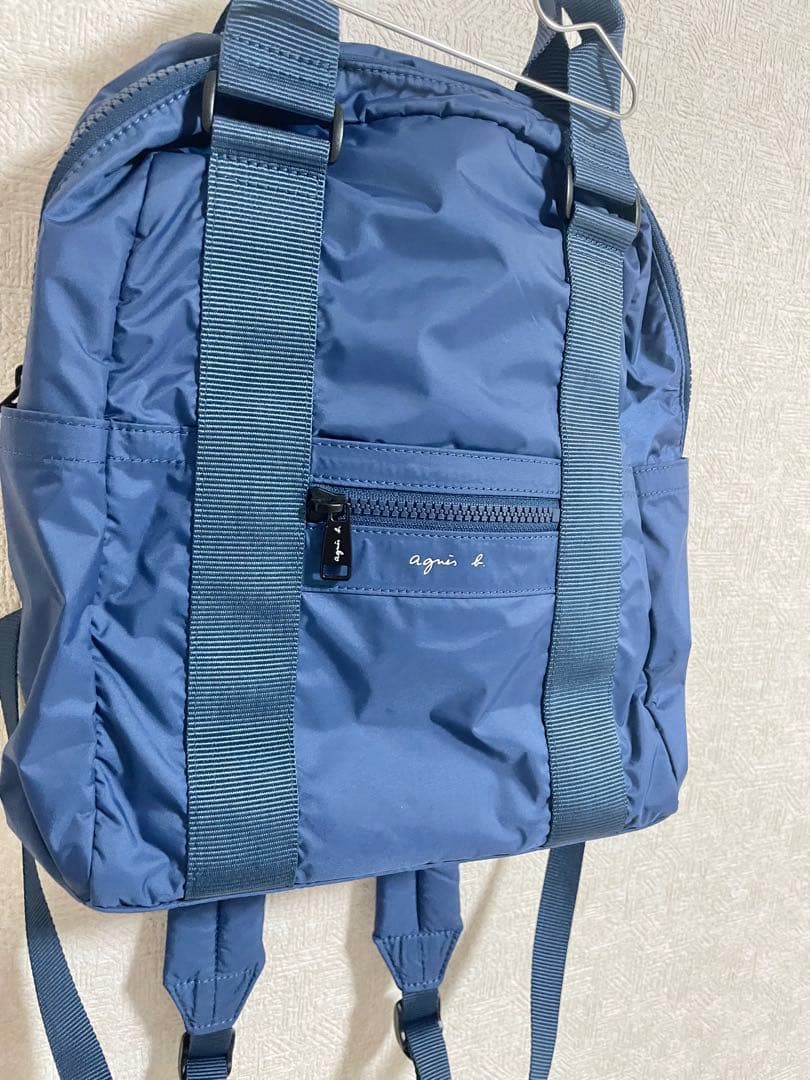 希少アニエスベーリュックバックパックナイロンカバン軽量大容量完売品バッグトート