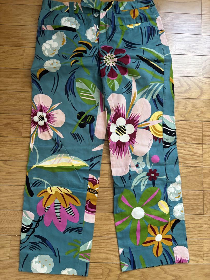 GUCCIグッチ38 花柄パンツ