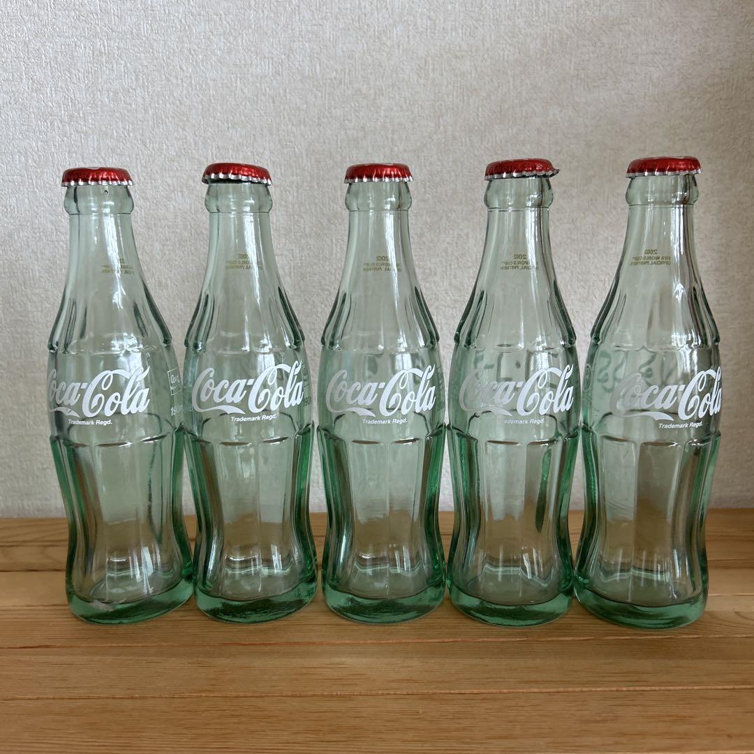 コカ・コーラ ボトル空瓶　5本　サッカーWorld Cup 記念品 コカ・コーラ ボトル空瓶 5本 サッカーWorld Cup 記念品