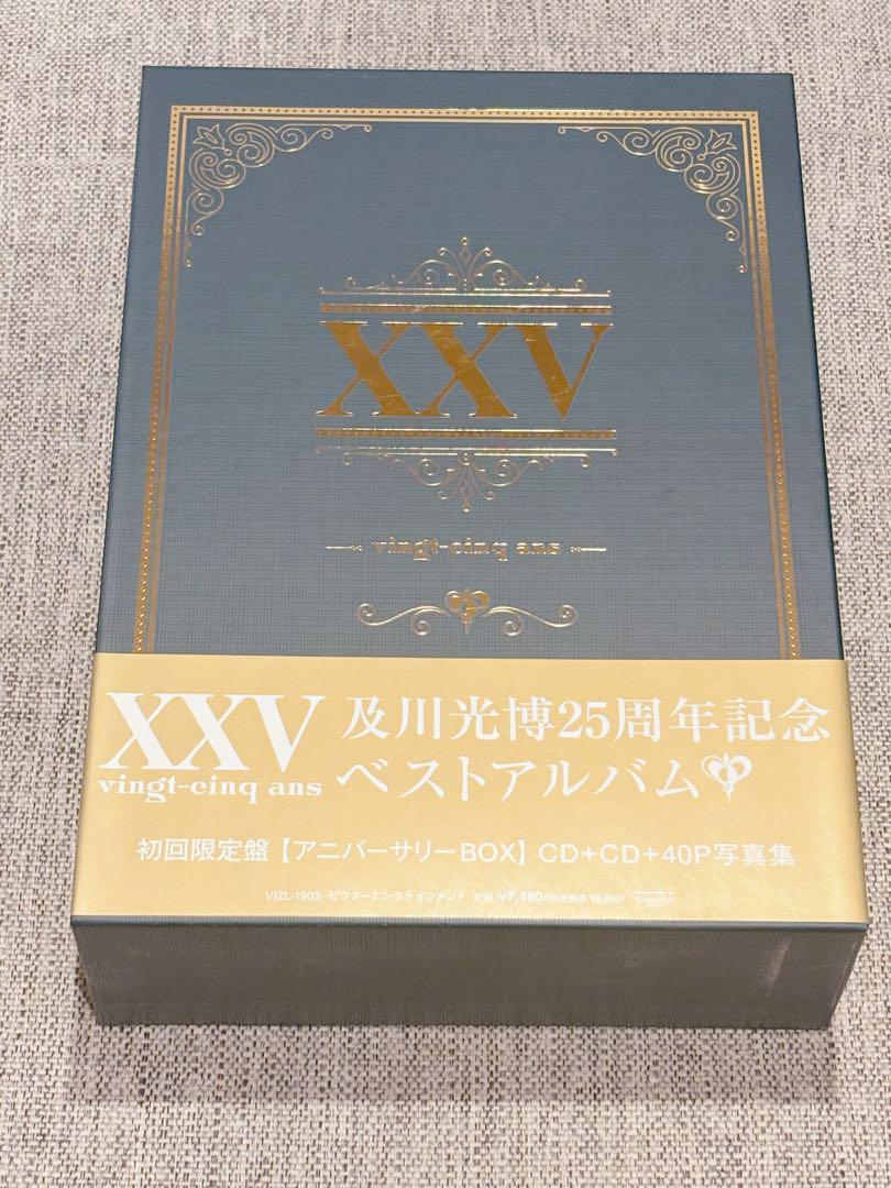 【美品】及川光博 「XXV」初回限定版アニバーサリーBOX