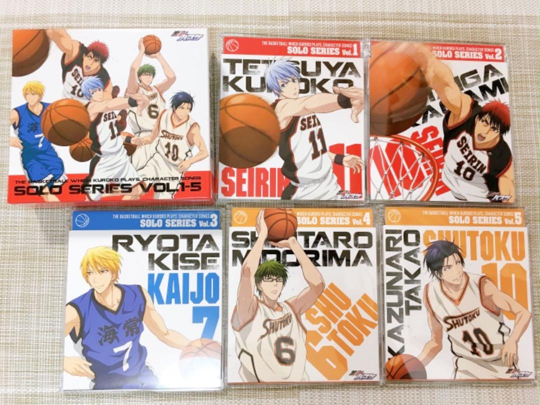 メルカリ 黒子のバスケ キャラソンcd ソロ Vol 1 5 9 特典box 火神黄瀬青峰 アニメ 1 8 中古や未使用のフリマ