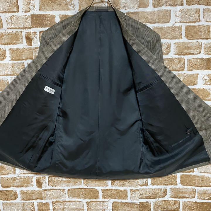 新作格安 美品 Paul Smith セットアップ ダブルボタン グレンチェック 総裏地 3F5dL-m88890979325 爆買い定番