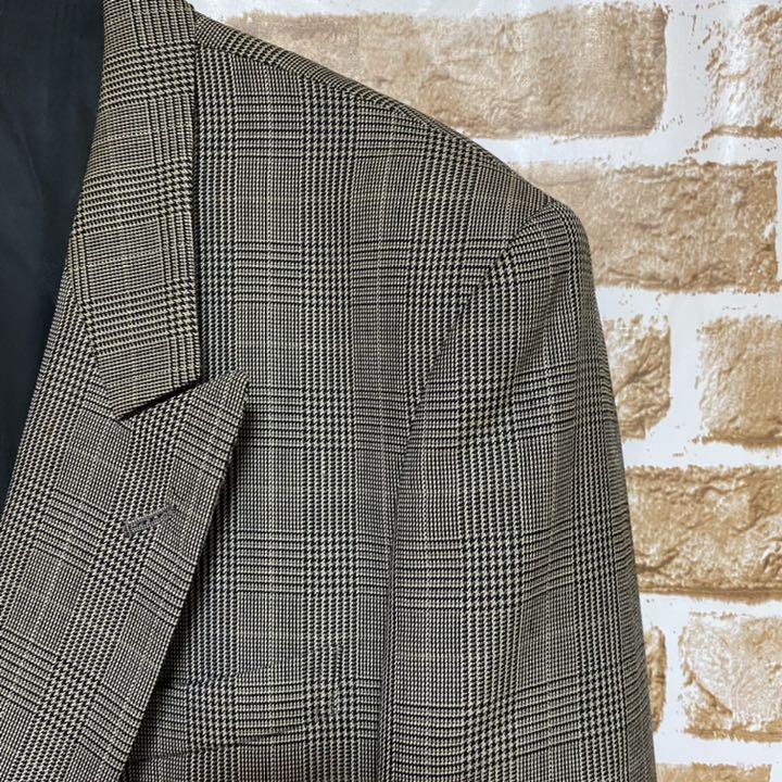 新作格安 美品 Paul Smith セットアップ ダブルボタン グレンチェック 総裏地 3F5dL-m88890979325 爆買い定番