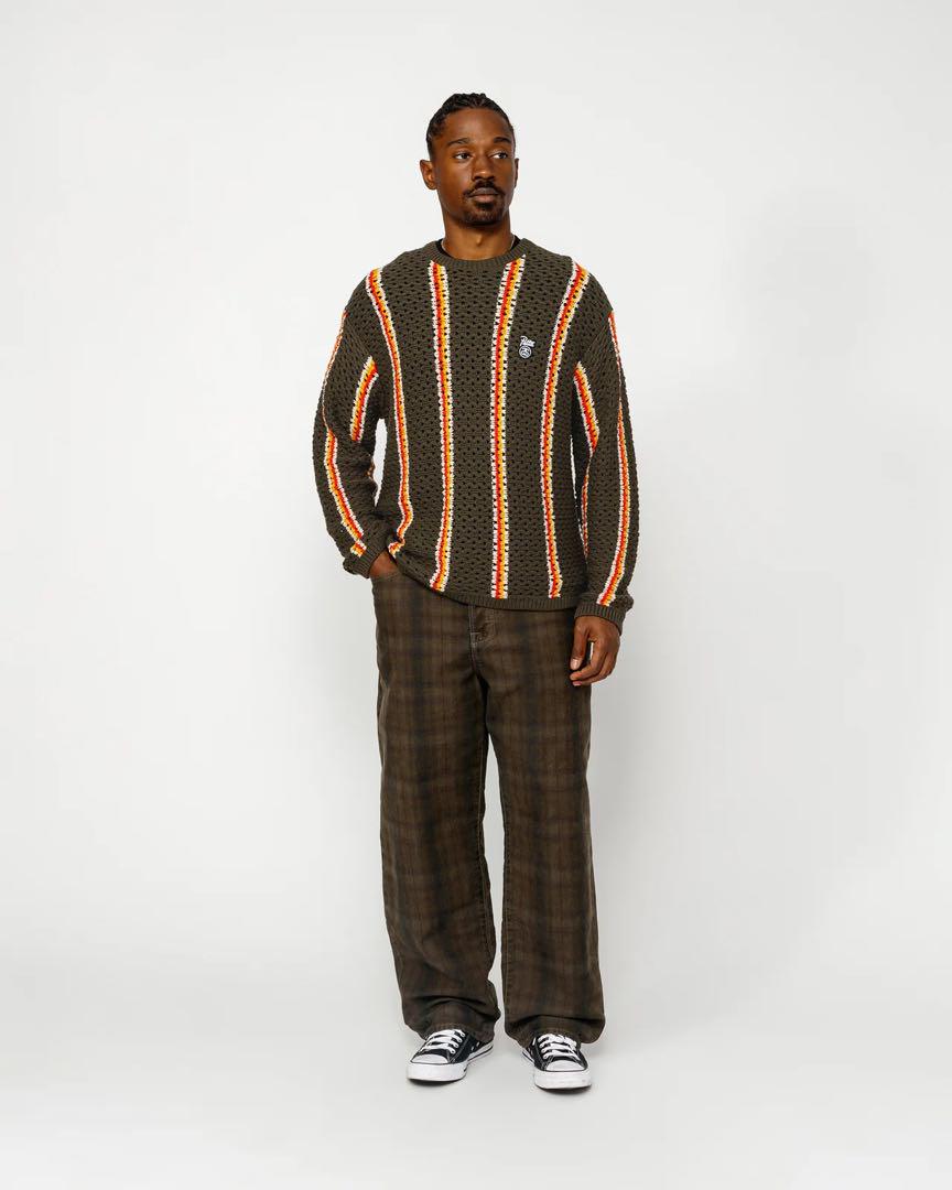 Stussy x Patta Stripe Loose Gauge Lサイズ - メルカリ