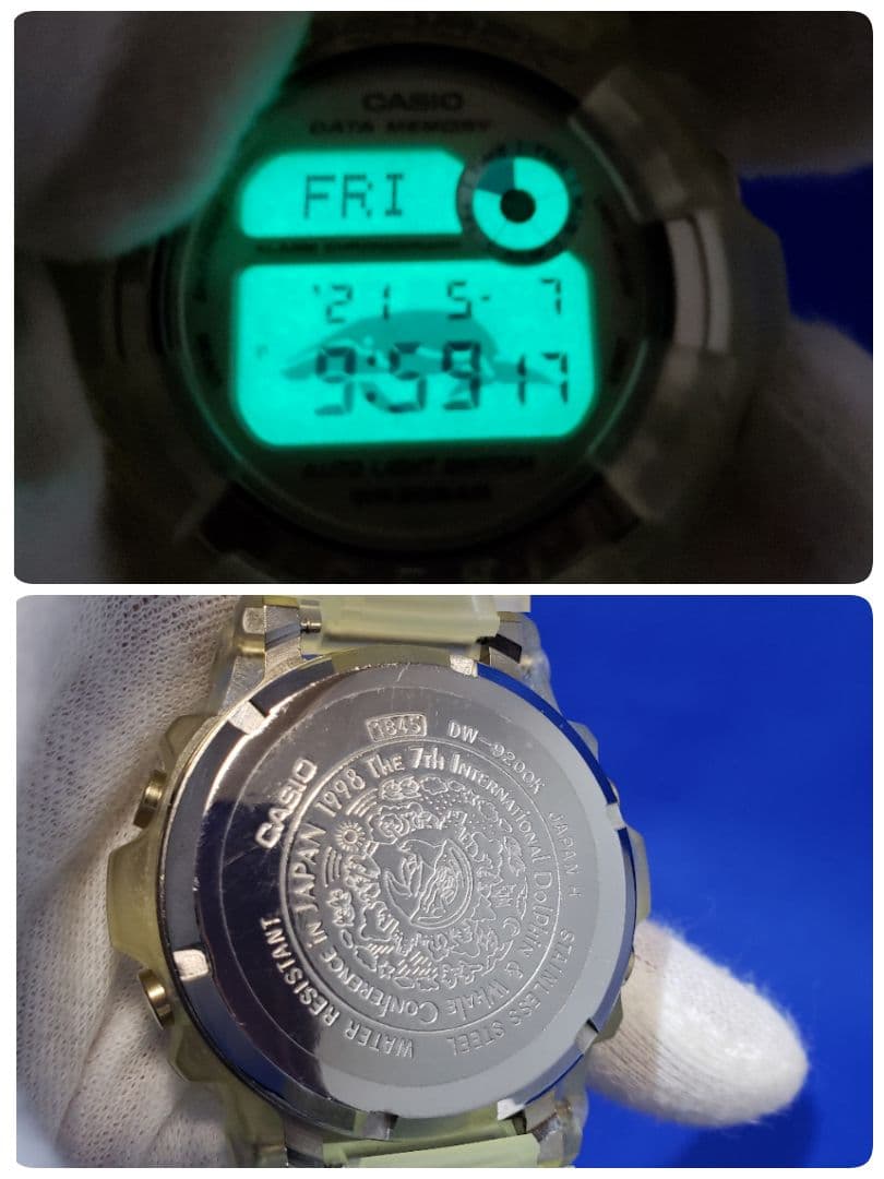 ⭐限定⭐G-SHOCK DW-9200K-9BT 1998年 イルクジ限定