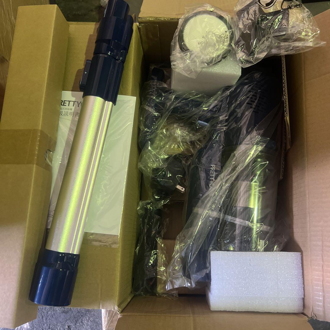 prettycare p1 コードレス 掃除機 ブラシレスモーター 1l 伸縮型