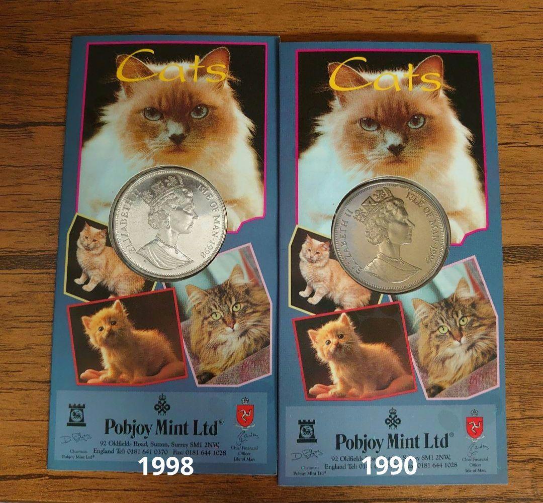 マン島 キャット コイン 白銅貨　まとめ売り マン島 キャット コイン メインクーン 白銅貨 まとめ売り - メルカリ