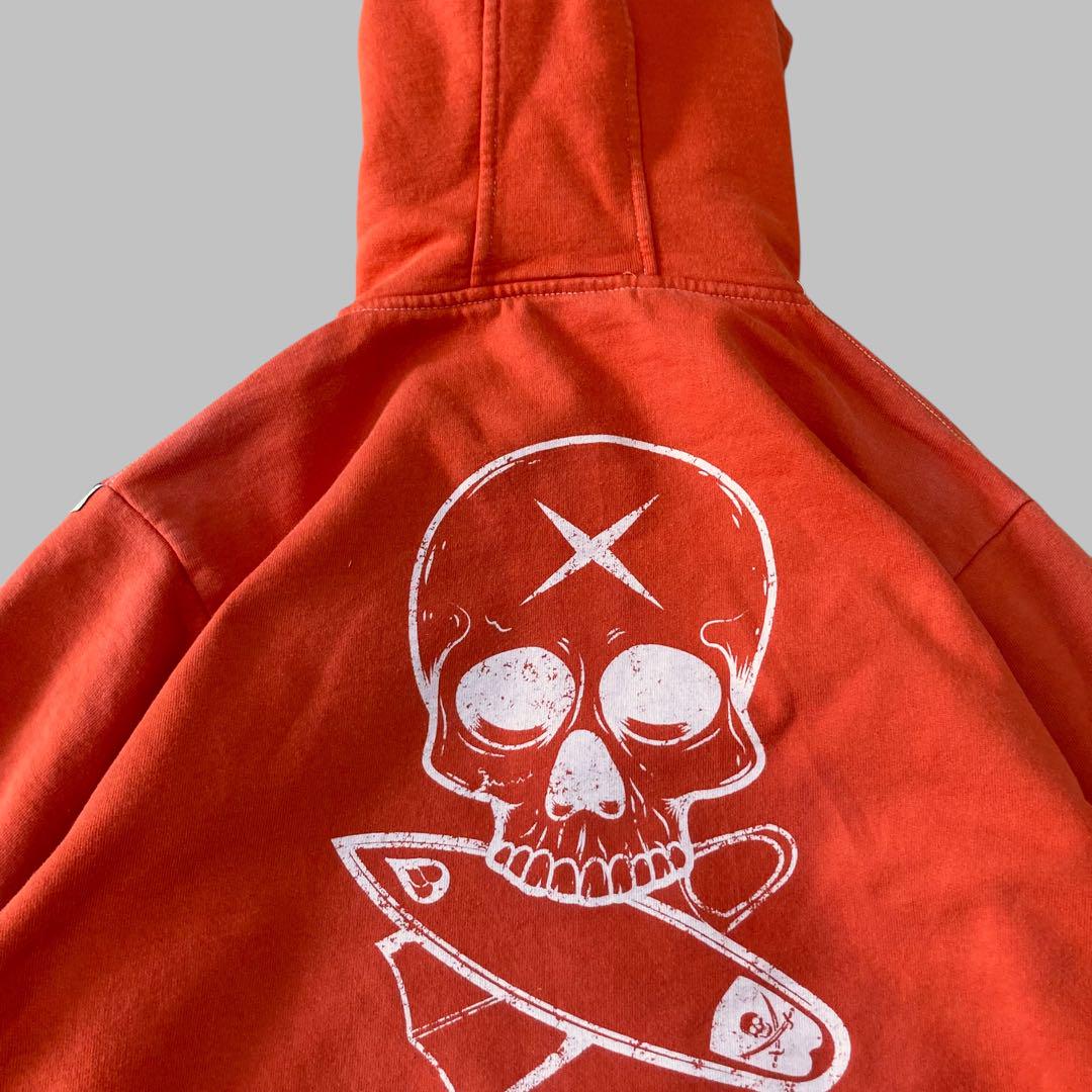 DOUBLE CORD SKULL HOODIE 476T パーカー