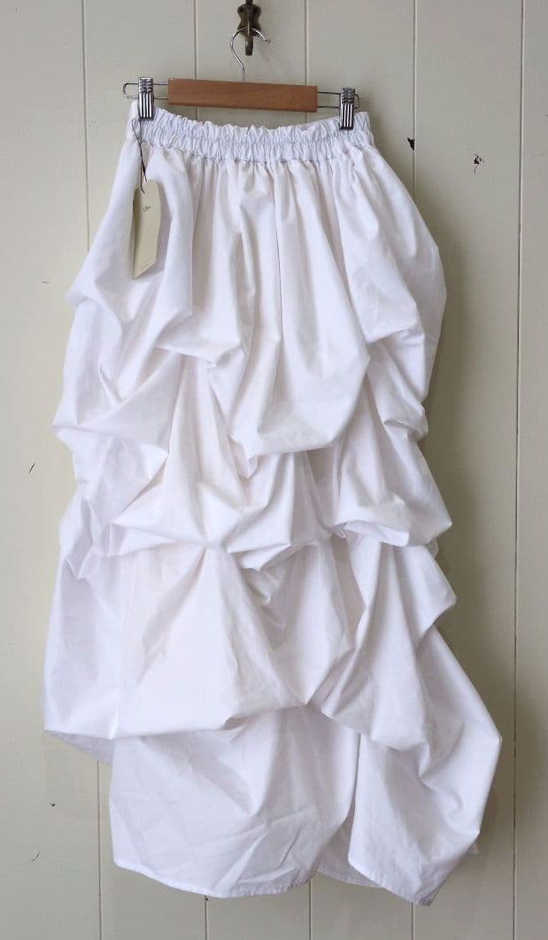 オルドット Olu.【タグ付き未使用品】ランダムピックスカート ホワイト 1