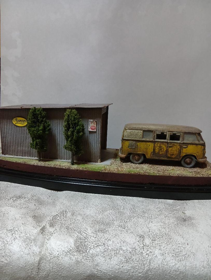 ワーゲンバス1/32完成品。透明カバー付属。 ワーゲンバス1/32完成品。透明カバー付属。 - メルカリ