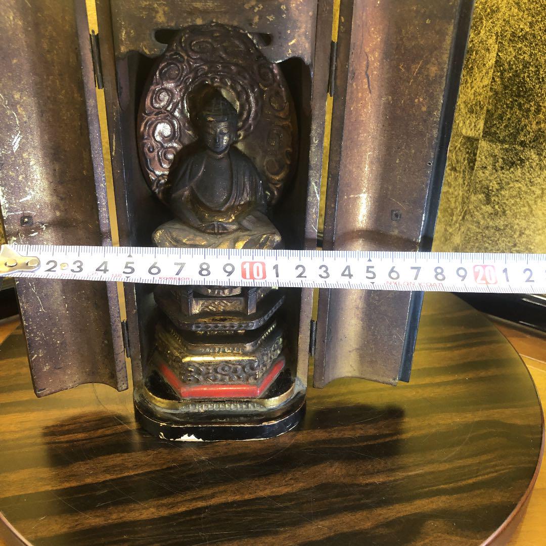 阿弥陀如来座像厨子入り RaZ92-m88892302037 人気が高