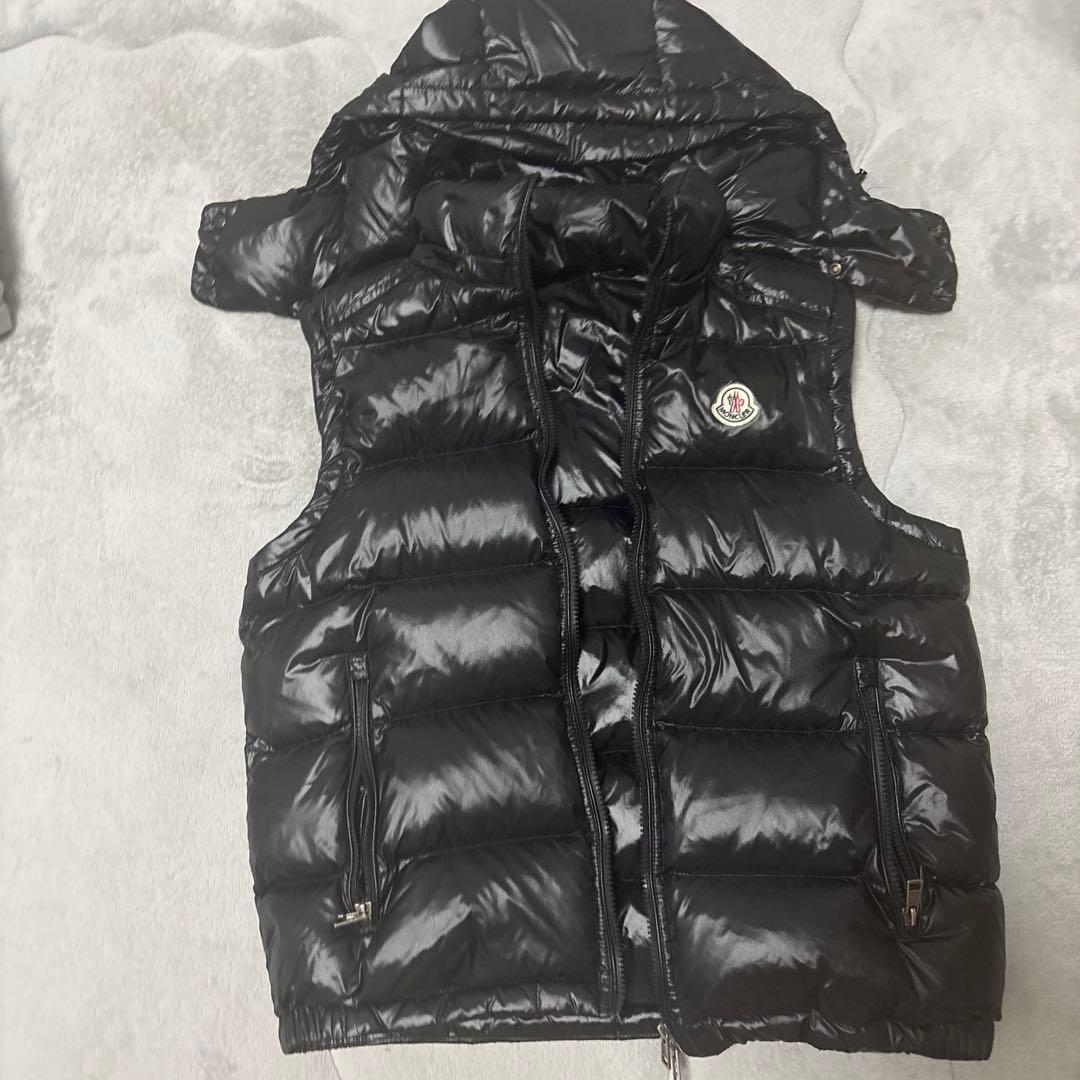 Moncler ダウンベスト 黒M MONCLER