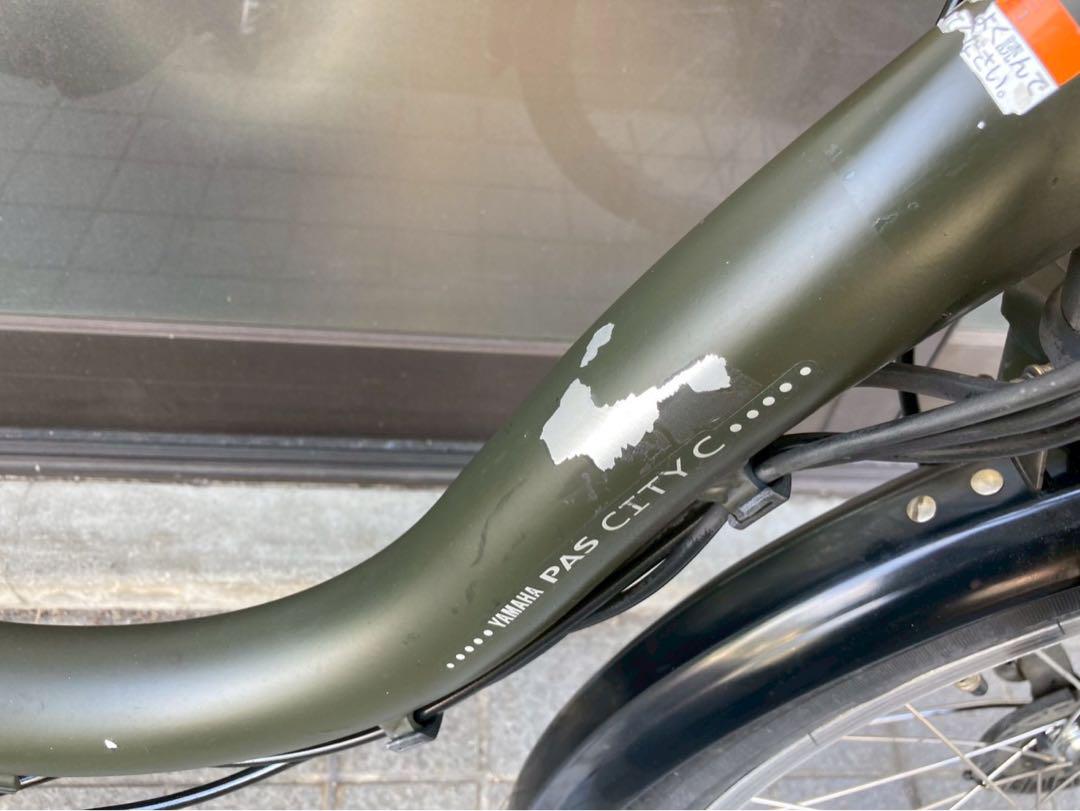 電動自転車 № 3540 ヤマハ PAS City-C 20インチ カーキ