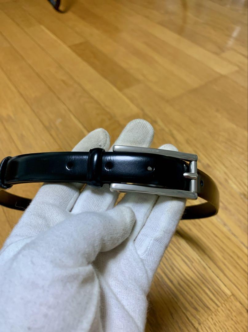 【超超極上品】GIORGIO ARMANI ジョルジオ・アルマーニ　スリムベルト