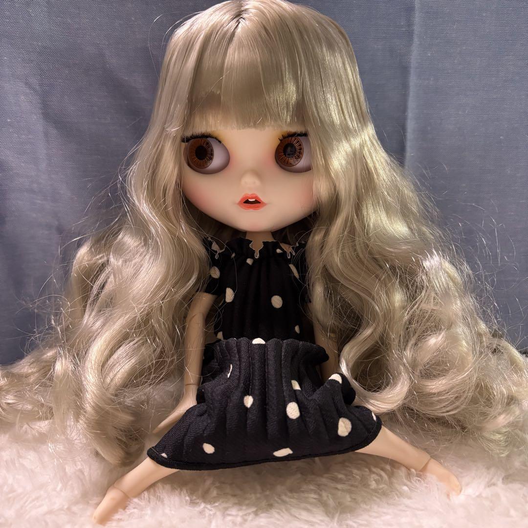 アイシードールカスタム❤︎パープルシルバー❤︎ アイシードール ドール シルバー シルバーヘア - メルカリ