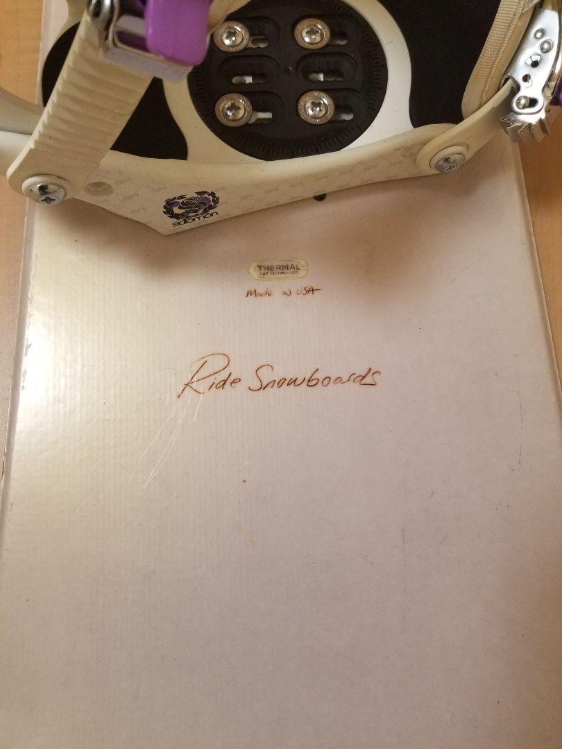 Ride Snowboards スノーボード4点セット レディース