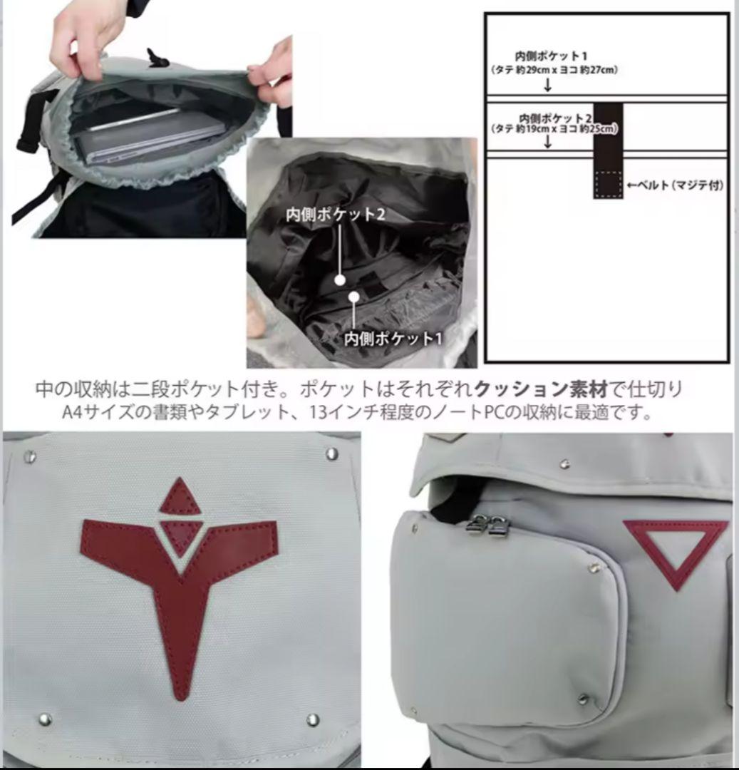 新品！ガンダム0083 GP02A シールド型 リュック ボディーバッグ