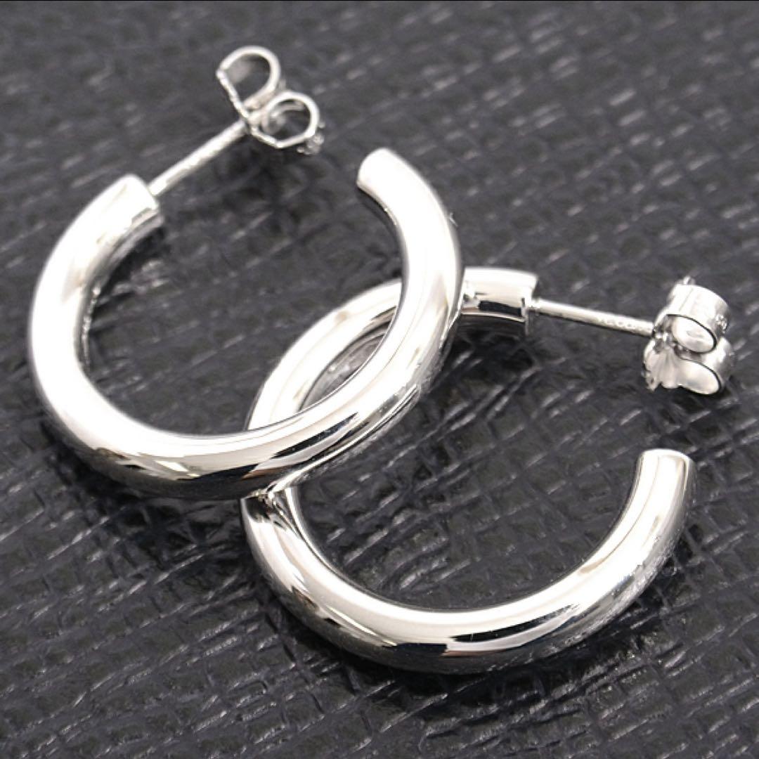 最終値下げ⭐︎ティファニー　フープピアス　k18