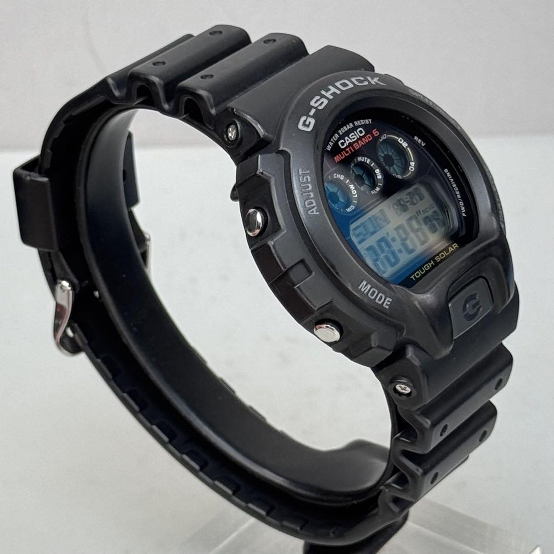 極美品 G-SHOCK GW-6900 電波ソーラー 電波受信 ブラック 稼働