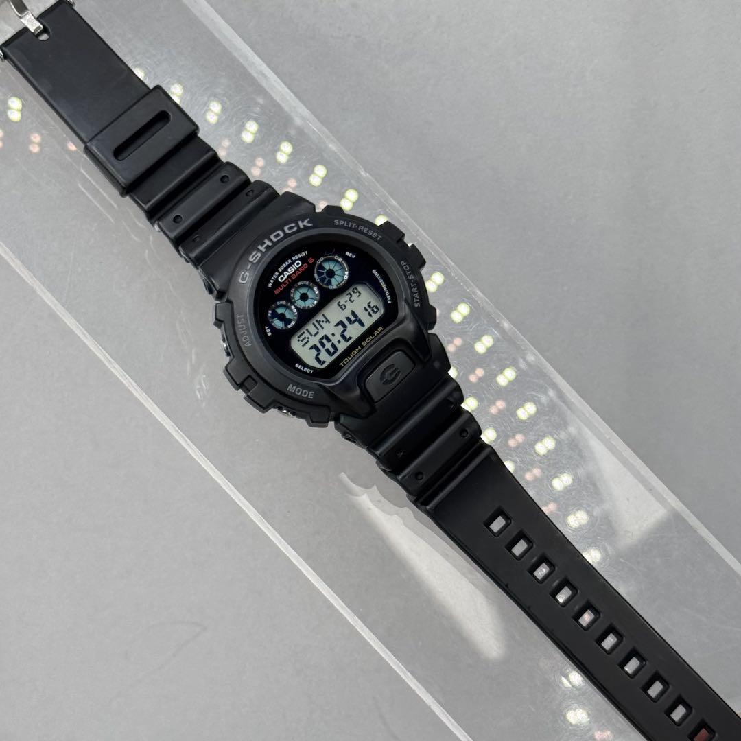 極美品 G-SHOCK GW-6900 電波ソーラー 電波受信 ブラック 稼働