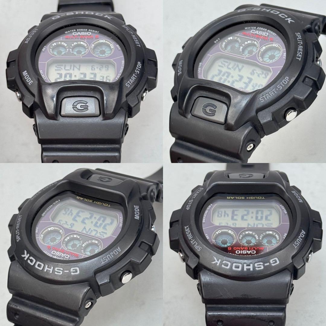極美品 G-SHOCK GW-6900 電波ソーラー 電波受信 ブラック 稼働