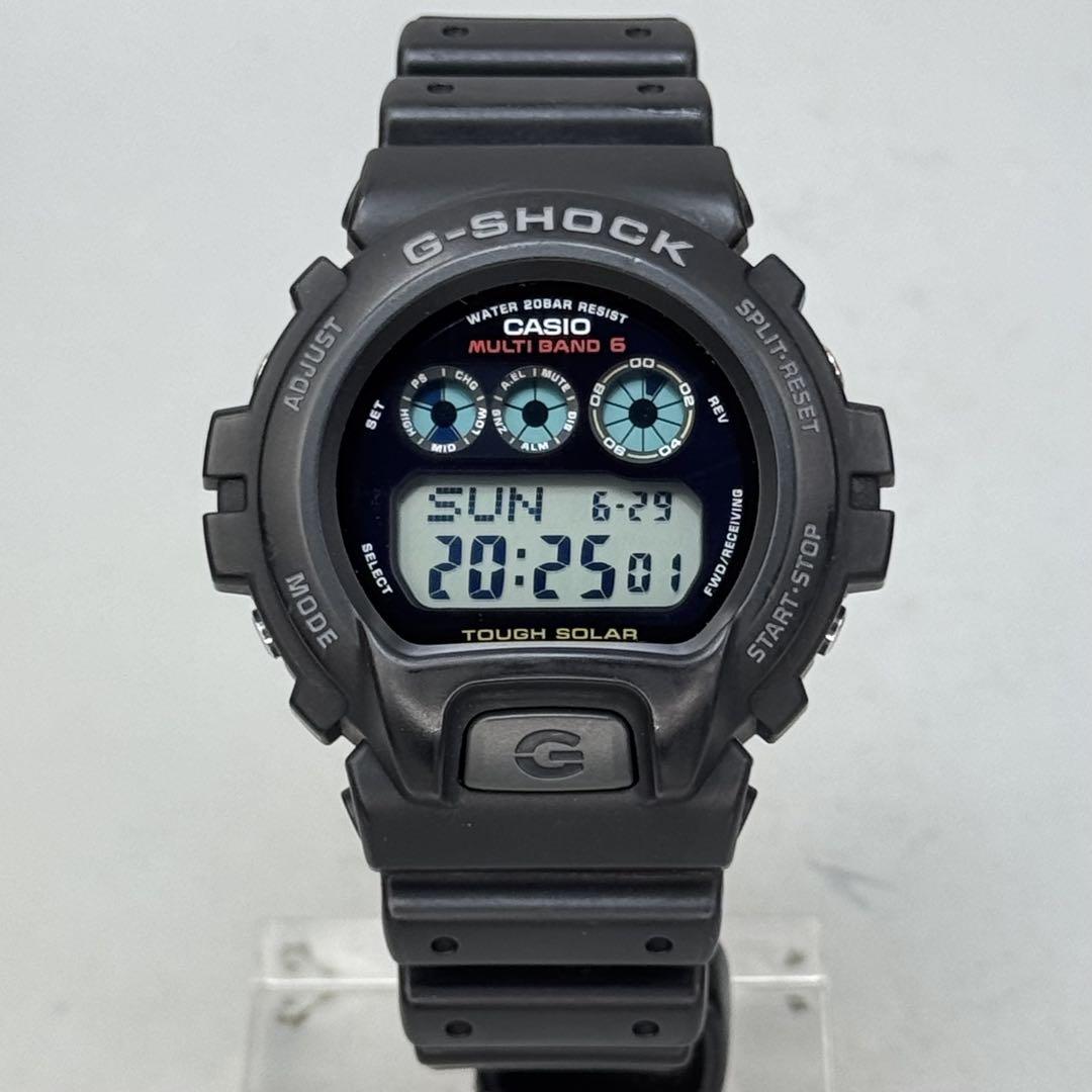 極美品 G-SHOCK GW-6900 電波ソーラー 電波受信 ブラック 稼働