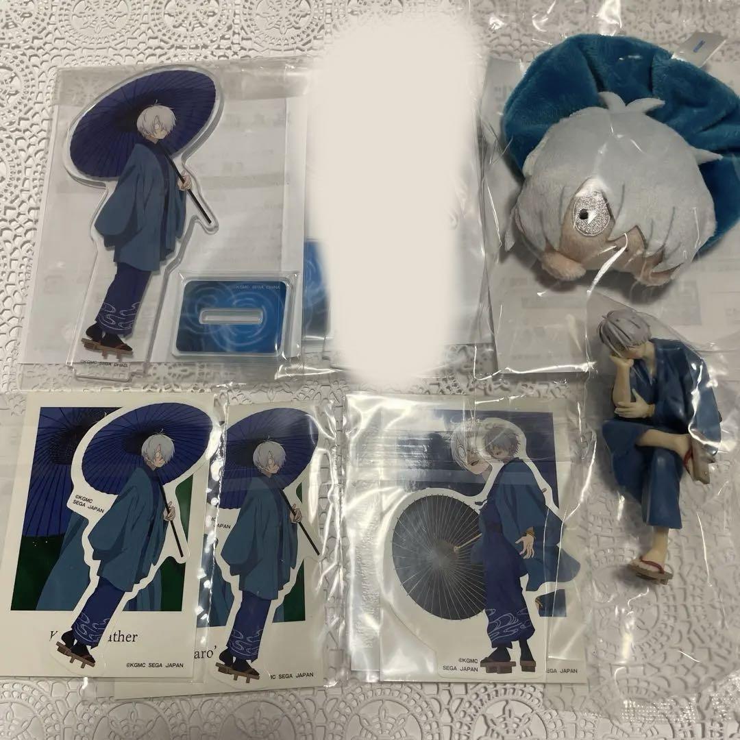 ゲ謎 セガラッキーくじ ゲゲ郎 フィギュア シュシュ アクリル