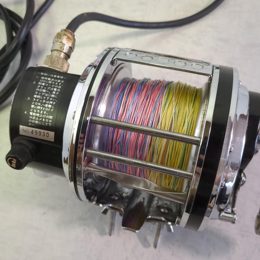 最新最全の 電動胴突深場 動作確認済】Olympic 1号 リール 電動リール SD リール