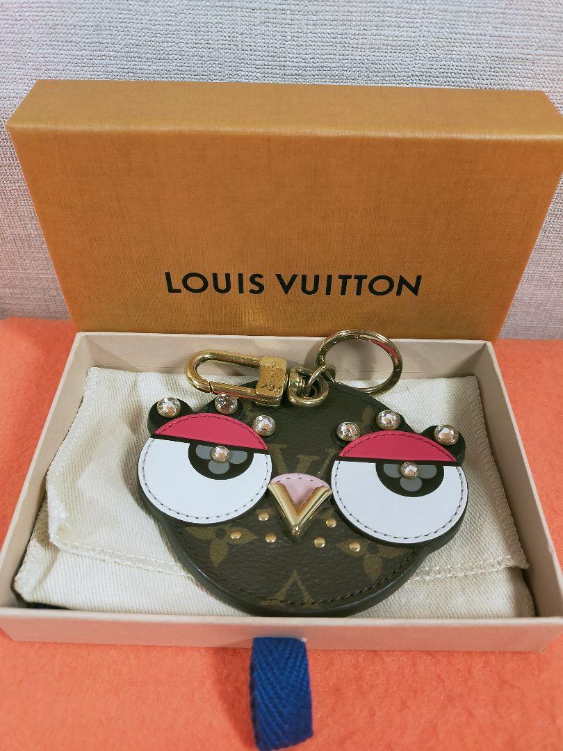 ルイ ヴィトン LOUIS VUITTON キーホルダー モノグラム レザー本革