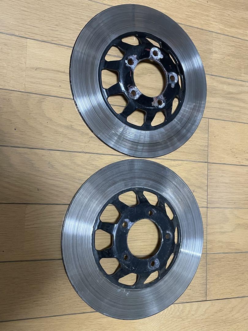 CB400N CB250N フロントブレーキディスクローター ホーク3 ダブル