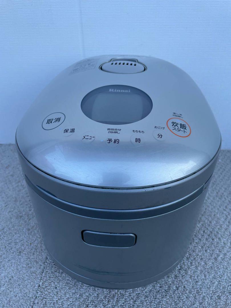 リンナイ LPガス用 炊飯器 RR-055MST2 2021年製 美品 Amazon | リンナイ 直火の匠 タイマー・ジャー付きガス炊飯器