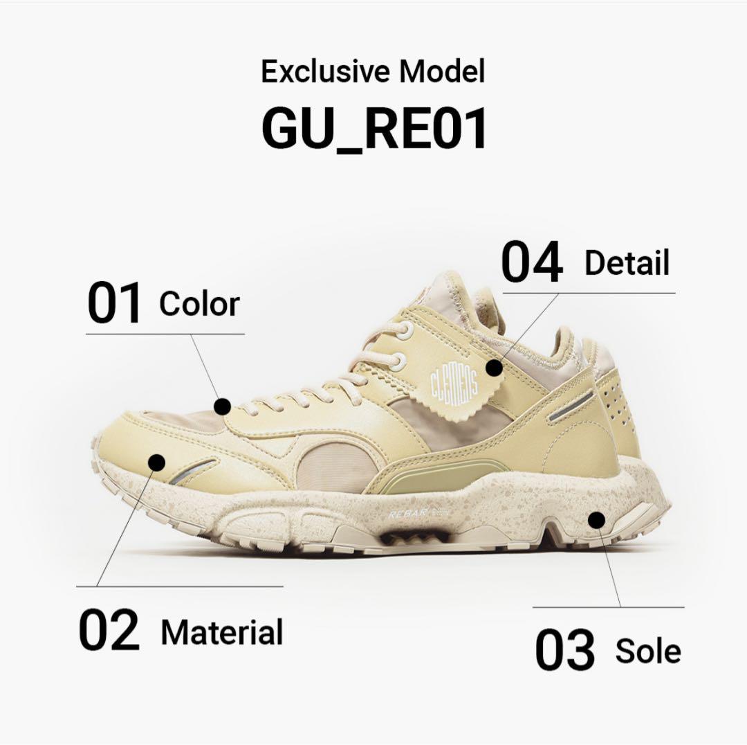 靴 CLEMENS KICKS & Bshop GU_RE01 EXCLUSIVE 今日もビショップ CLEMENS GU_RE01（EXCLUSIVE）