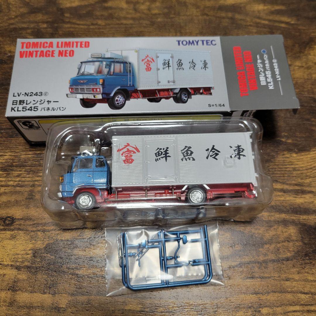 トミカ　LV-N243c　日野レンジャー　KL545　パネルバン