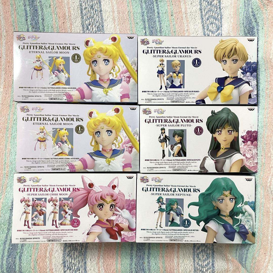 ★新品未開封★ セーラームーン フィギュア 6体 セット まとめ売り プライズ